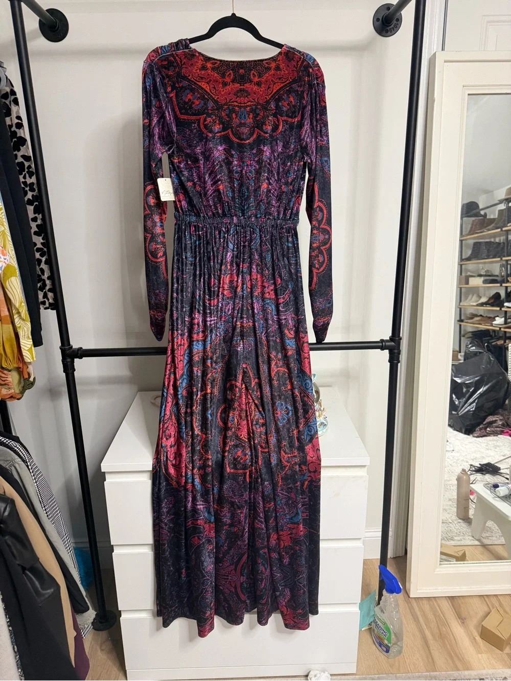 Free People Giselle Velvet Jumpsuit
